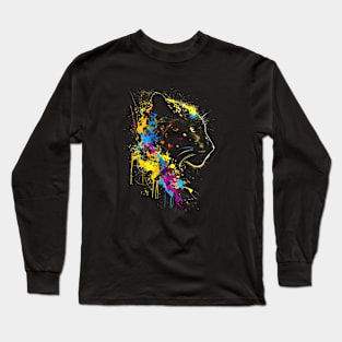 Psychedelic Panther #2 Long Sleeve T-Shirt